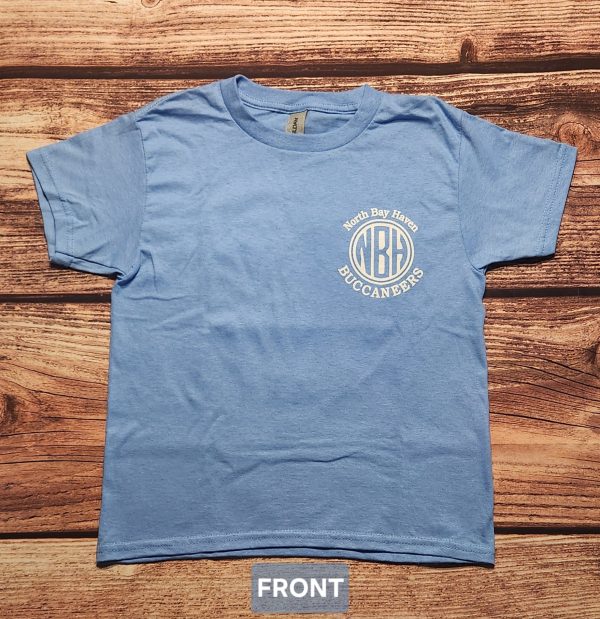 No. 7 T-Shirt: NBH Monogram - (Blue)